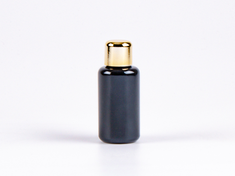 MIRON Violettglasflasche 30ml, mit Tropfmontur Gold